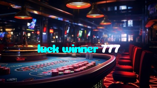 luck winner 777 casino presented on mobile device in Pakistan with slots and live games